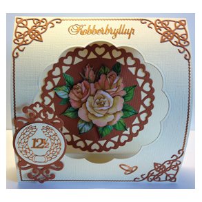 3D ark - Kobberbryllup