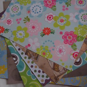 Scrapbooking - Papir & Karton