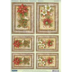 3D ark - udstanset, Jul, dobbeltark