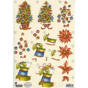 3D ark - Jul, med sok