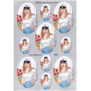 3D ark - Student, pige, HH