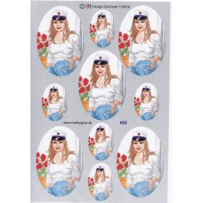 3D ark - Student, pige, HG