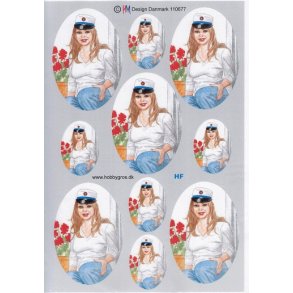 3D ark - Student, pige, HF