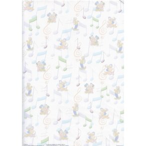 Basispapir med noder med figure