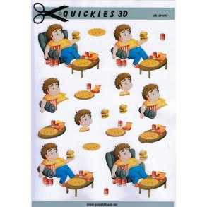 3D ark - Junkfood, pizza