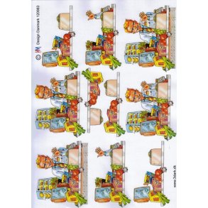 3D ark - Job, ekspedient, kbmand