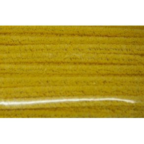 Chenille/piberenser, �6mm 30cm, gul