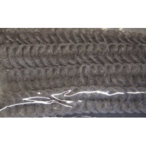 Chenille/piberenser viklet, �15mm 30cm, gr�