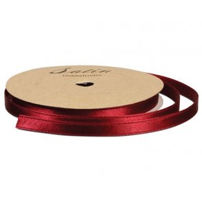 Satinbnd 3,5mm, 10 m pr. rulle, VINRD