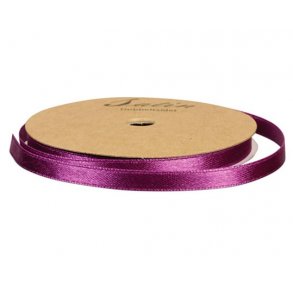 Satinbnd 3,5mm, 10 m pr. rulle, LILLA