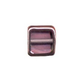 Eksklusiv glasfirkant, lilla 13x13mm