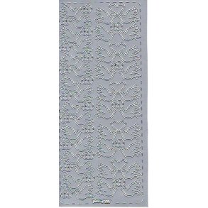 Stickers - Duer m/vielsesringe, slv