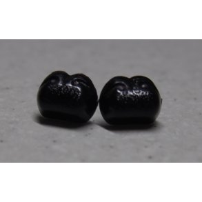 Dyrenser til plimning, sort, 18mm, 4 stk