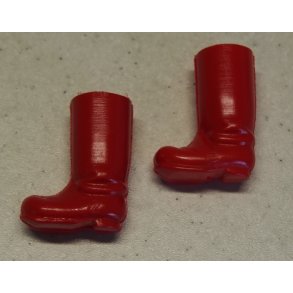 R�de nissest�vler, plast, 3,5x4,5cm, 1 par