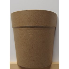 Papfigur, ½ potte, 9x15cm