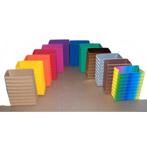 Sangskjuler i blgekarton, rd