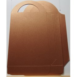 Gavepose, shiny bronze, ca. 21x31x3cm