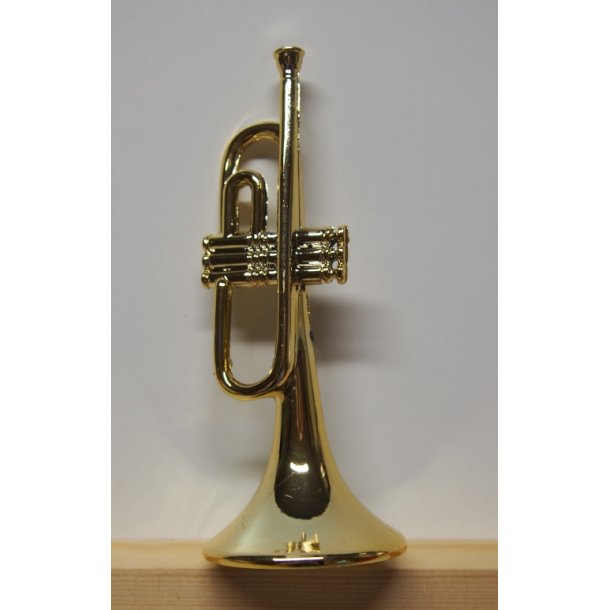 Messing trumpet, 5x12,5cm