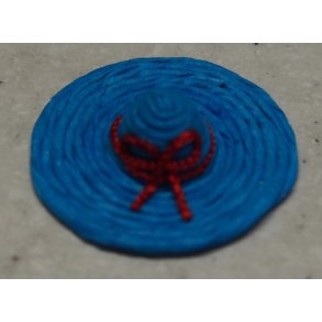 Turkis str�hat ca. �32mm, hul ca. �10mm