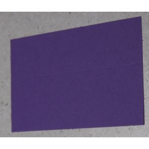 Bordkort, pap, med falselinie, 10stk, lilla, 9,5x6