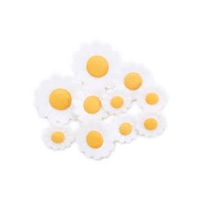 Plastknap Favorite Findings Nr 280 Just daisie