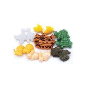 Plastknap Favorite Findings Nr 156 Noah's ark