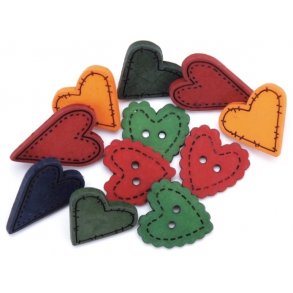 Plastknap Favorite Findings Nr 457 Country lov