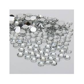 MC Rhinsten, 3mm, krystal, 20 stk