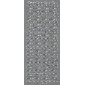 Stickers - Menu, slv