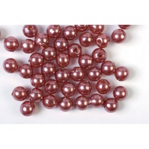 Voksperler, syren, 8mm hul �2, 25g