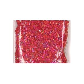 R�rperle, 2mm hul �1, lilla regnbue, ca 40g