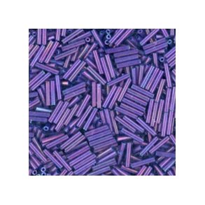 M�rkebl� r�rperle, glas, �12mm/1mm, ca 40g