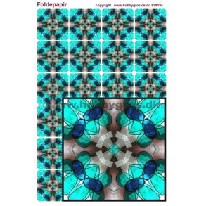 Foldepapir, kalejdoskop, bl�