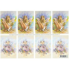 3D ark - Alfer, pige, siddende