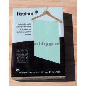 Kulrt papir A4, 80g, limegrn, 20 ark