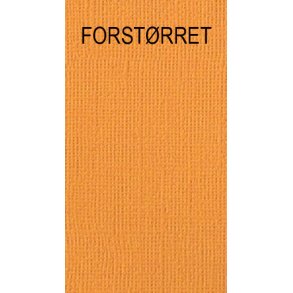 BASIC Karton A4, 215g med v�vet struktur, 10 ark, br�ndt orange