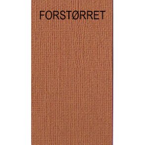 BASIC Karton A4, 215g med v�vet struktur, 10 ark, n�ddebrun