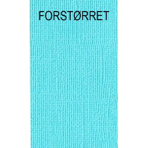 BASIC Karton A4, 215g med v�vet struktur, 10 ark, lys turkis