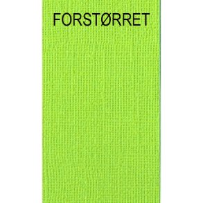 BASIC Karton A4, 215g med v�vet struktur, 10 ark, lime