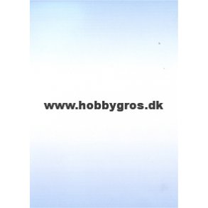 Skyggekarton A5, 200g, lys bl�, 10 ark