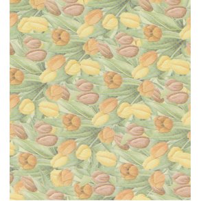 Vellum A4, blomster, tulipaner