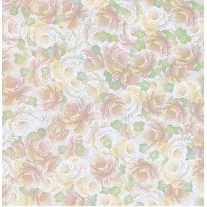 Vellum A4, blomster, roser