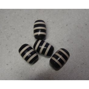 Benperle, �13x20mm hul �2mm, 4stk