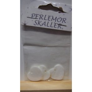Perlemor skaller, 3 flade hjerter