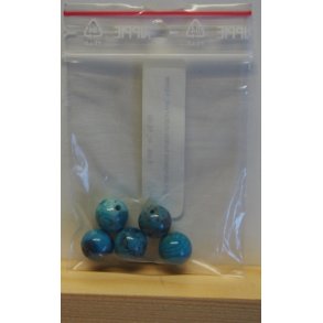 Halvdelsten, japsis stenperle, 5stk