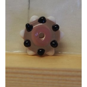 Hndlavede glasperle 1 stk