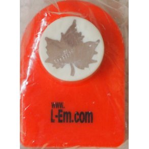 Punch - ahornblad, 3x3cm, 1stk