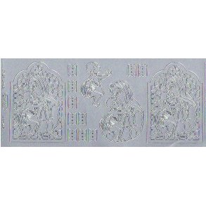 Stickers - Jesus og jomfru Maria, slv