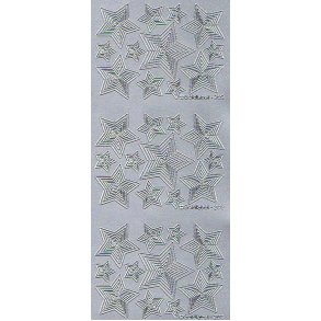Stickers - Stjerner, slv
