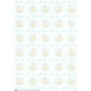 Basispapir med peter plys og grisling